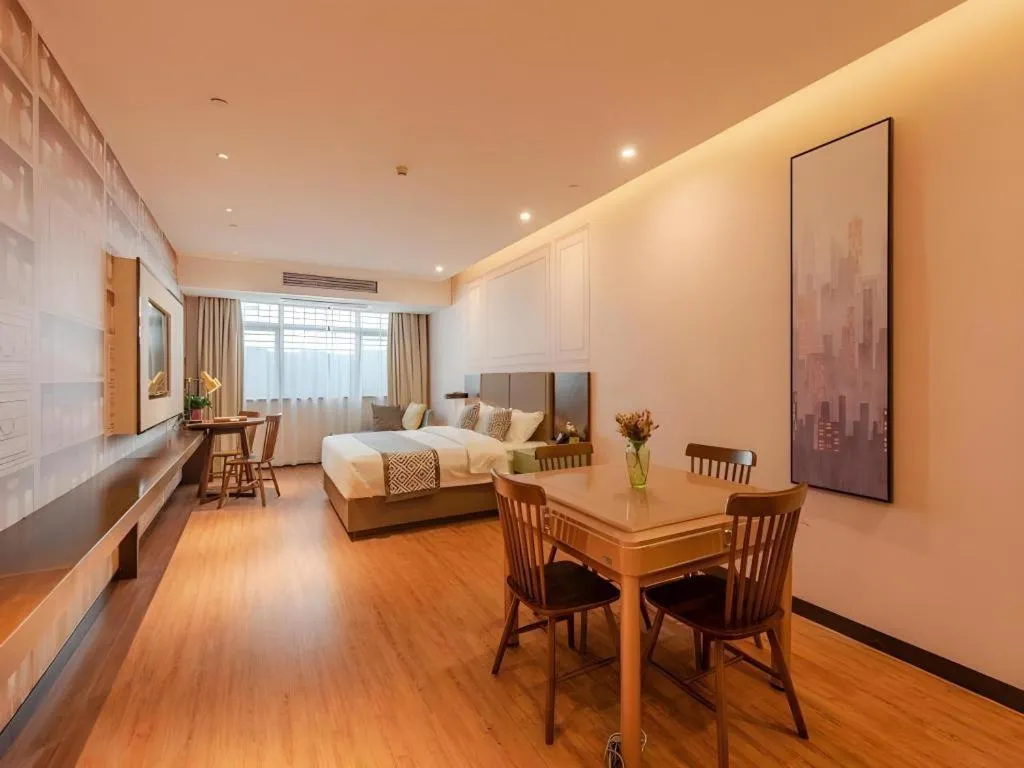 Bed in GME Hefei Qianshan North Road Phoenix City Hotel