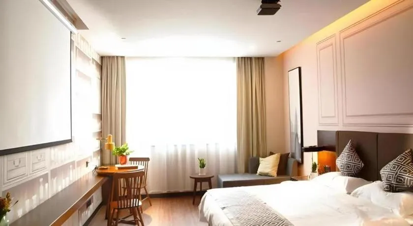 Bed in GME Hefei Qianshan North Road Phoenix City Hotel