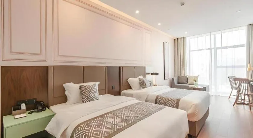 Bed in GME Hefei Qianshan North Road Phoenix City Hotel
