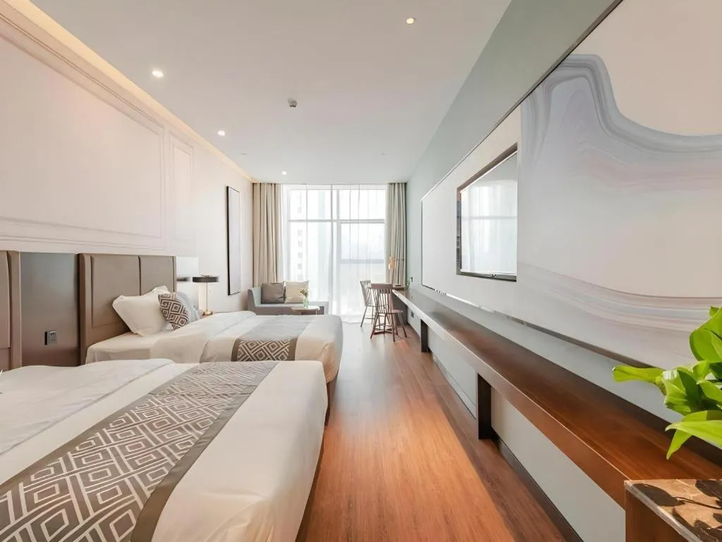 Bed in GME Hefei Qianshan North Road Phoenix City Hotel