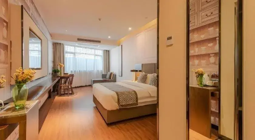 Bed in GME Hefei Qianshan North Road Phoenix City Hotel Bed in GME Hefei Qianshan North Road Phoenix City Hotel