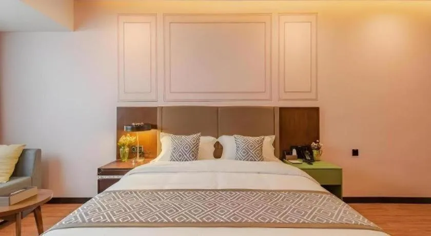 Bed in GME Hefei Qianshan North Road Phoenix City Hotel