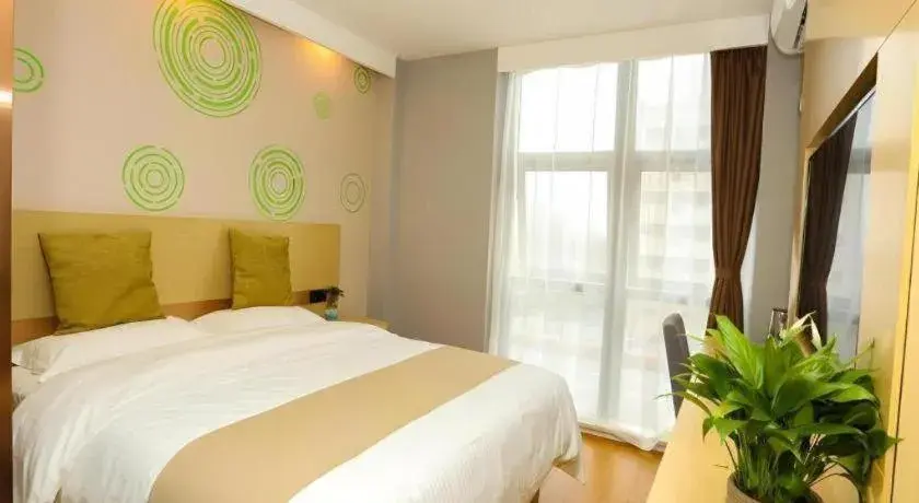 Bed in GreenTree Inn Suzhou Changshu Southeast Development Zone Southeast Avenue Bed in GreenTree Inn Suzhou Changshu Southeast Development Zone Southeast Avenue
