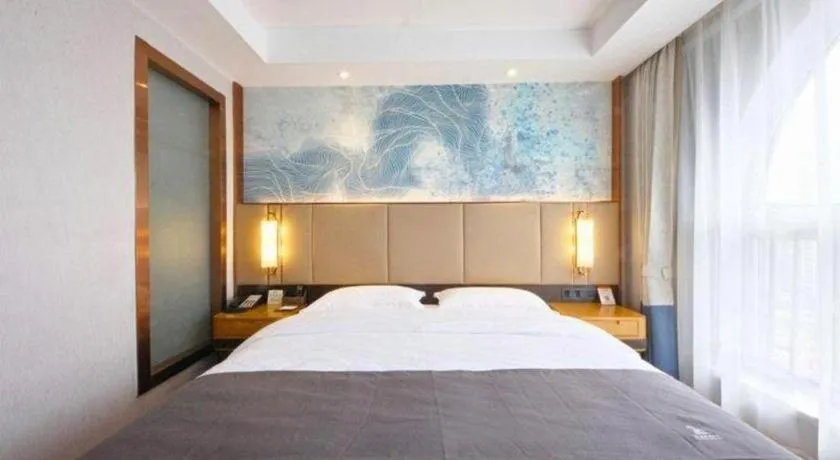 Bed in GreenTree Eastern Hotel Huai'an Bus Station Zhou Enlai Memorial