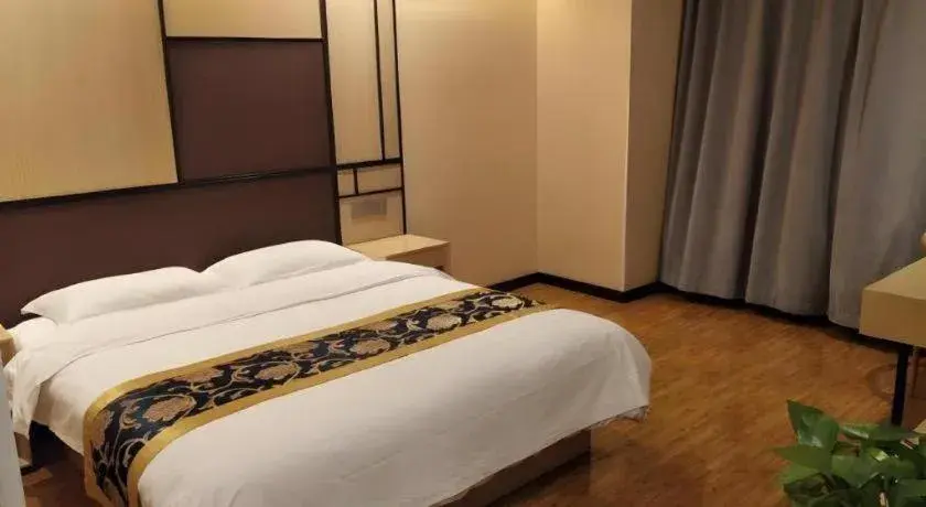 Bed in Shell Taiyuan South Station Shanxi University Hotel Bed in Shell Taiyuan South Station Shanxi University Hotel