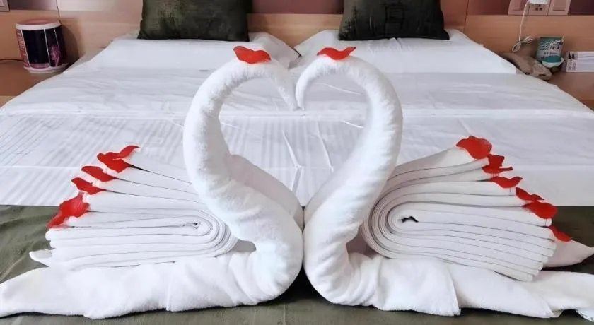 Bed in GreenTree Inn Pingdingshan Wanda Plaza Branch