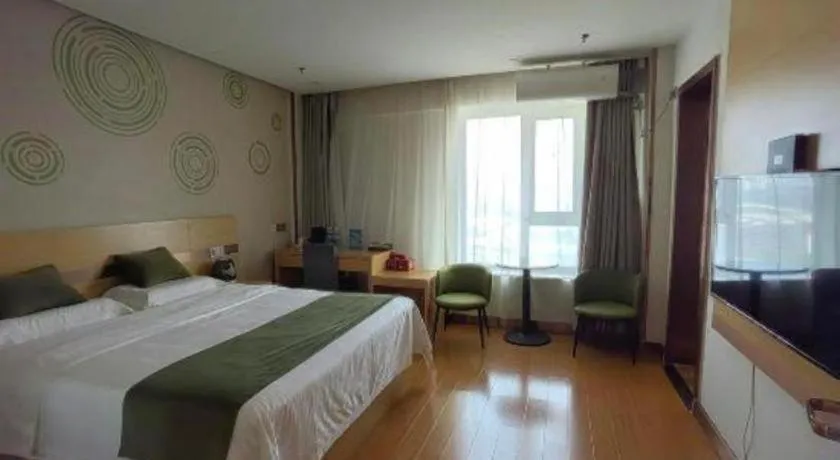 Bed in GreenTree Inn Pingdingshan Wanda Plaza Branch