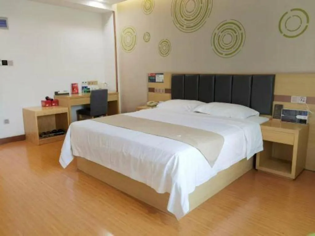 Bed in GreenTree Inn Pingdingshan Wanda Plaza Branch