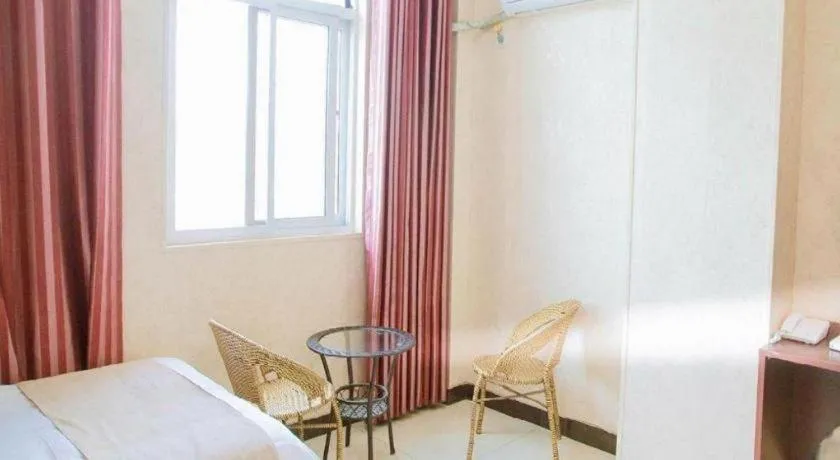 Bed in Shell Zaozhuang Taierzhuang Ancient City East Gate Hotel