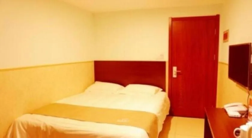 Bed in Shell Zaozhuang Taierzhuang Ancient City East Gate Hotel