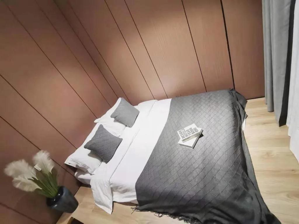 Bed in Shell Zaozhuang Taierzhuang Ancient City East Gate Hotel