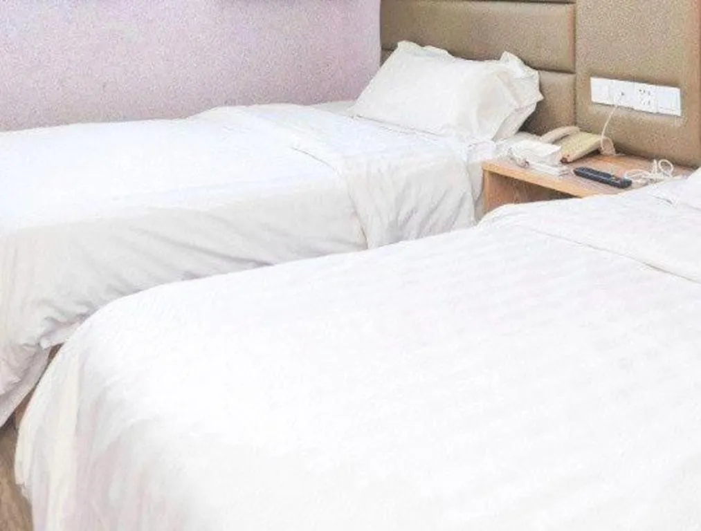 Bed in Shell Zaozhuang Taierzhuang Ancient City East Gate Hotel