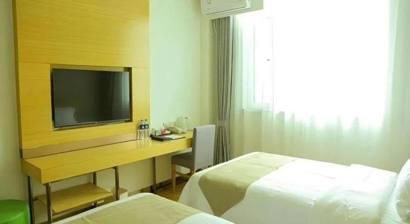 Bed in GreenTree Inn Qinhuangdao Changli County Guangyuan Life Square Duanyang Street East Section