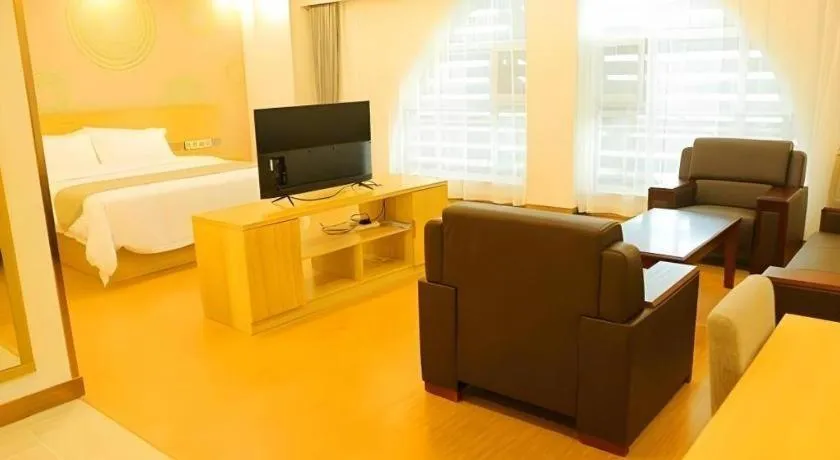 Bed in GreenTree Inn Qinhuangdao Changli County Guangyuan Life Square Duanyang Street East Section