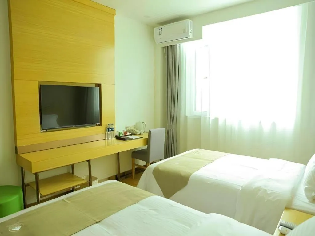 Bed in GreenTree Inn Qinhuangdao Changli County Guangyuan Life Square Duanyang Street East Section