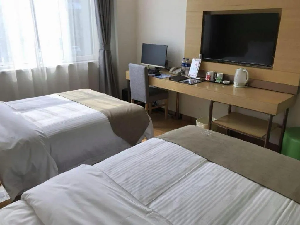 Bed in GreenTree Inn Qinhuangdao Changli County Guangyuan Life Square Duanyang Street East Section