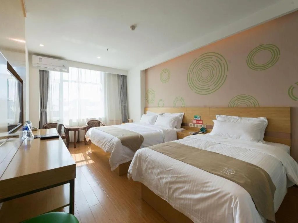 Bed in GreenTree Inn Qinhuangdao Changli County Guangyuan Life Square Duanyang Street East Section