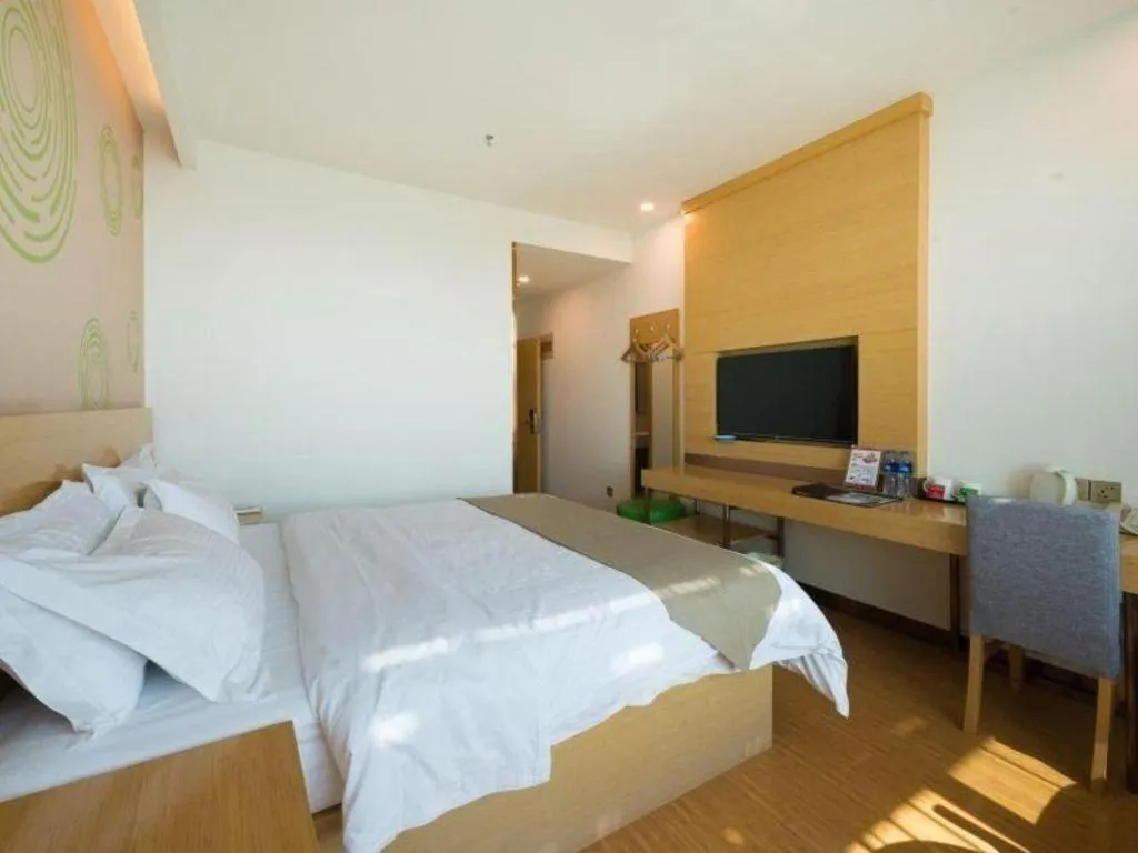 Bed in GreenTree Inn Qinhuangdao Changli County Guangyuan Life Square Duanyang Street East Section
