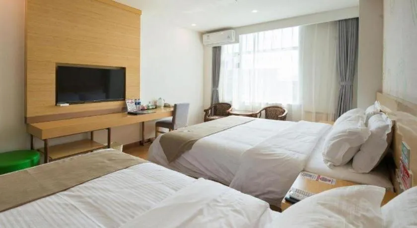 Bed in GreenTree Inn Qinhuangdao Changli County Guangyuan Life Square Duanyang Street East Section