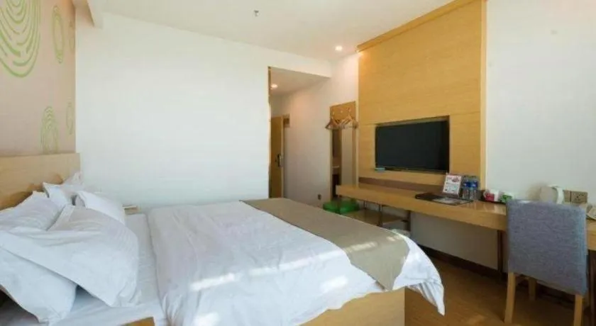 Bed in GreenTree Inn Qinhuangdao Changli County Guangyuan Life Square Duanyang Street East Section
