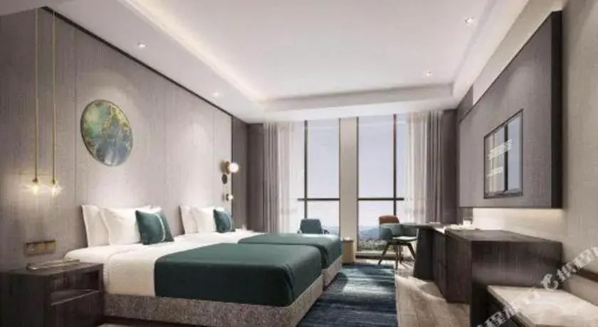 Bed in Shanshui S Hotel Zizhong City Mdl Bed in Shanshui S Hotel Zizhong City Mdl