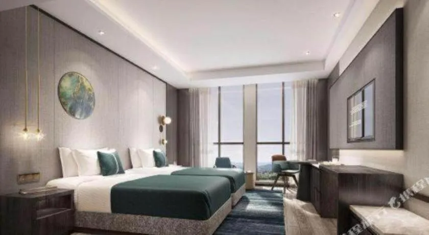 Bed in Shanshui S Hotel Zizhong City Mdl