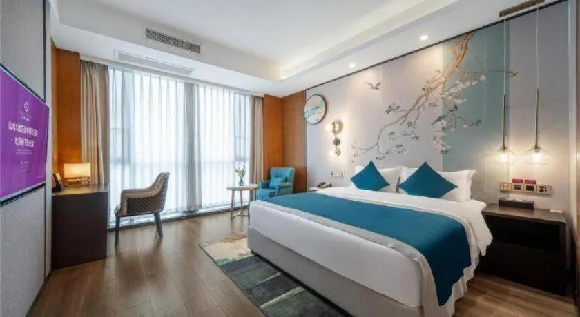 Bed in Shanshui S Hotel Zizhong City Mdl