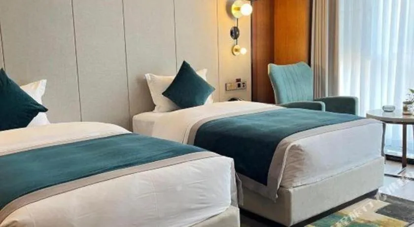 Bed in Shanshui S Hotel Zizhong City Mdl