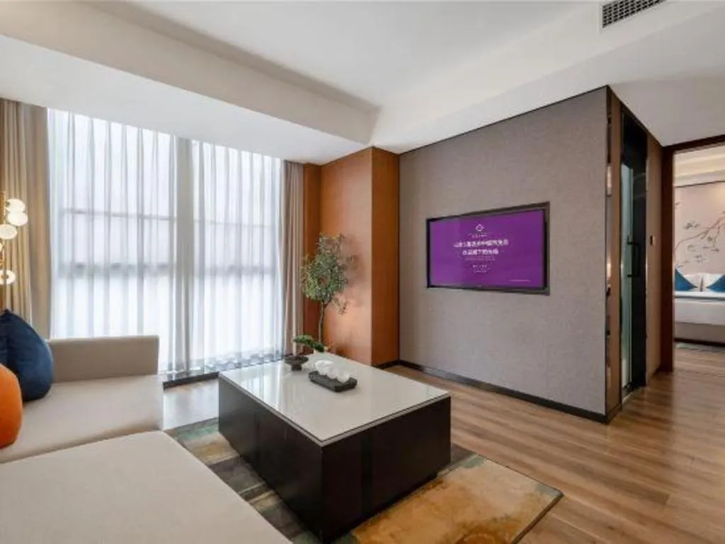 Bed in Shanshui S Hotel Zizhong City Mdl