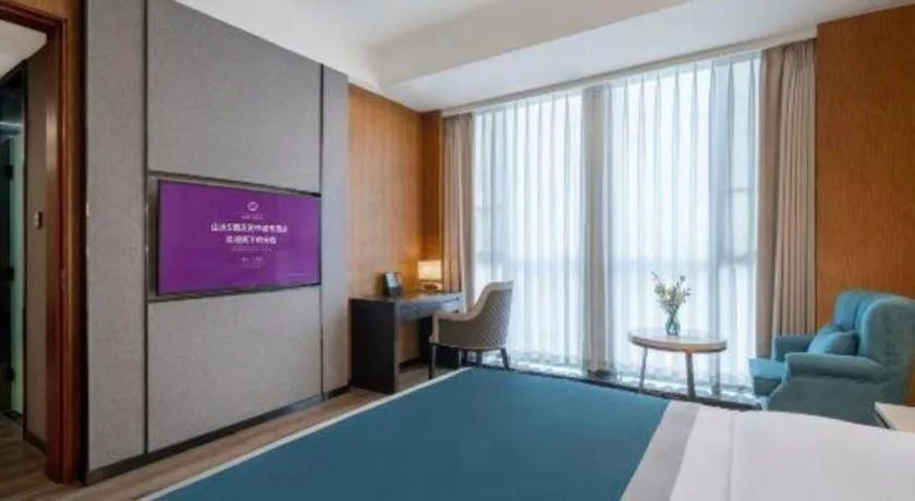 Bed in Shanshui S Hotel Zizhong City Mdl