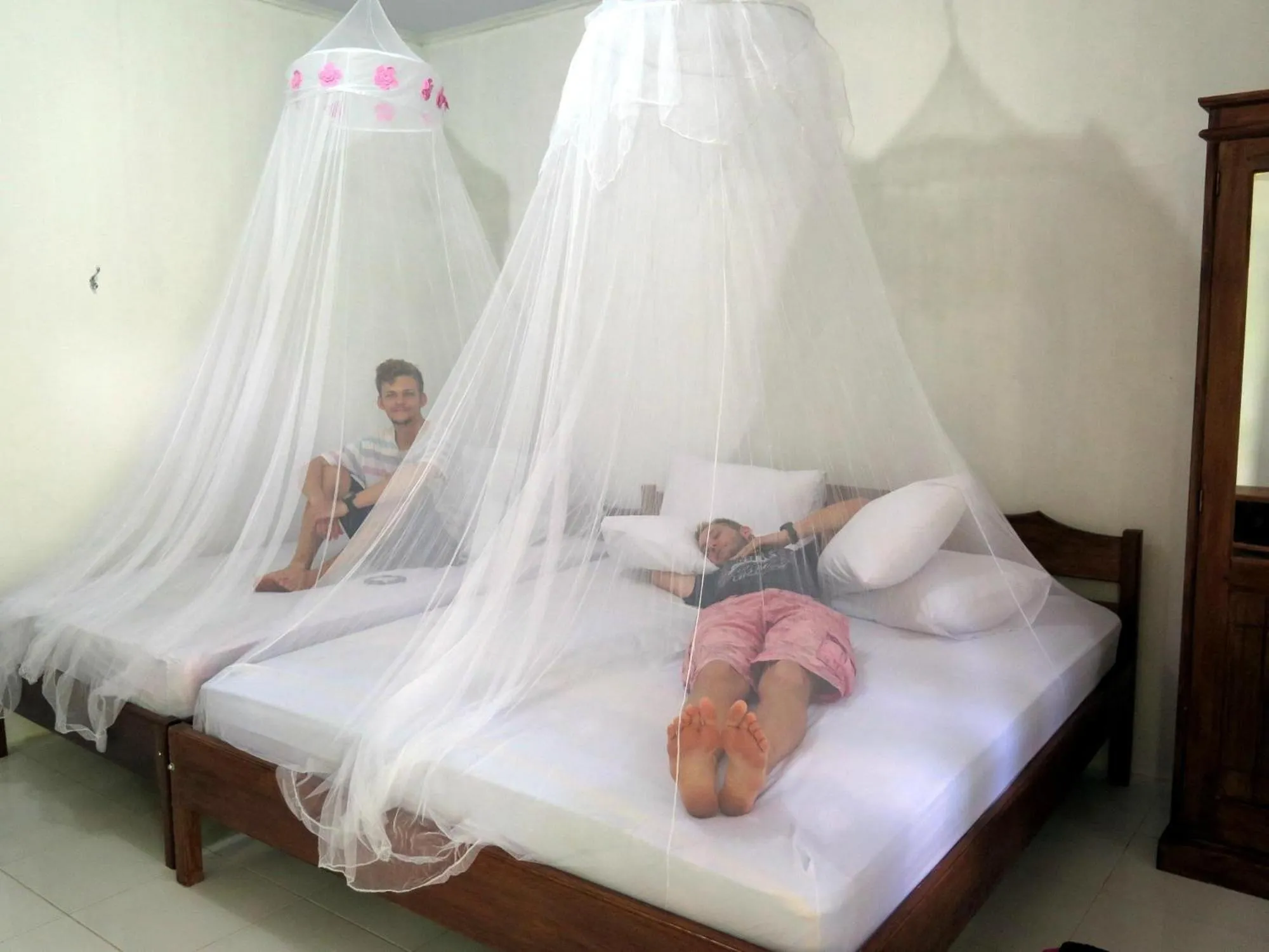 Bed in Tangkoko Macaca