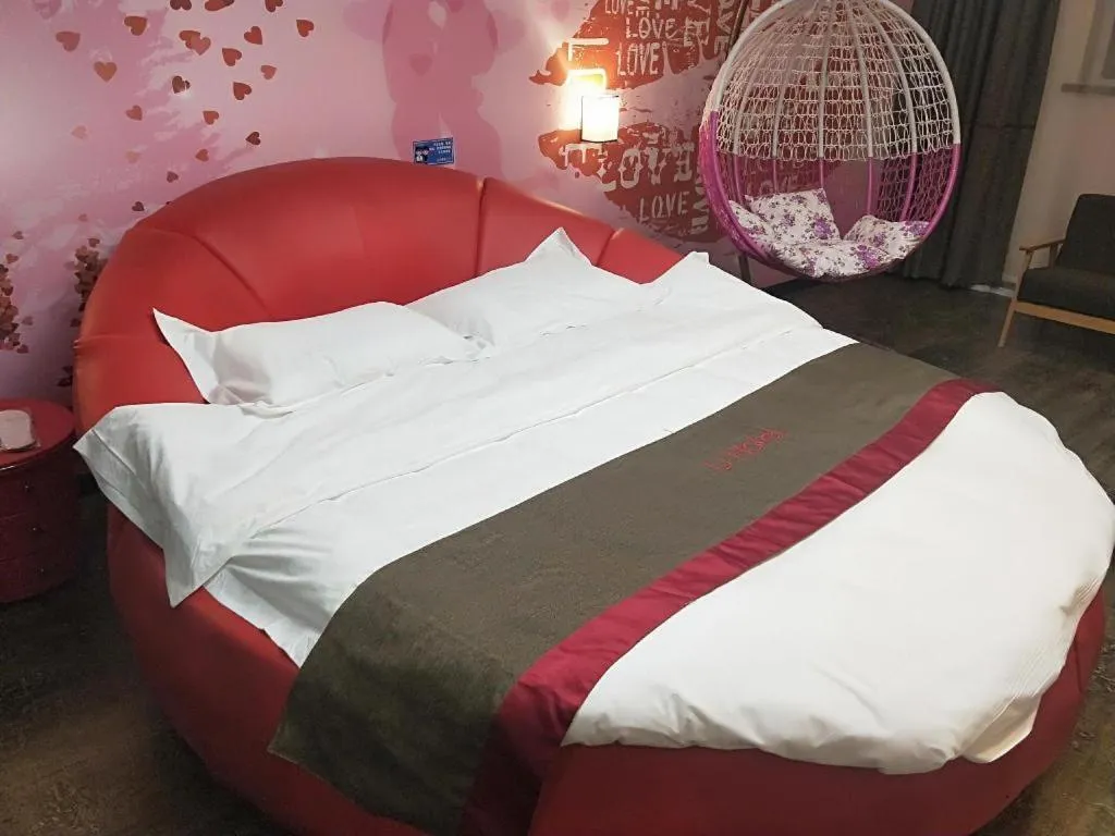Bed in Thank Inn Hotel Hebei Hengshui Development Zone Baoyun Street Hengbai