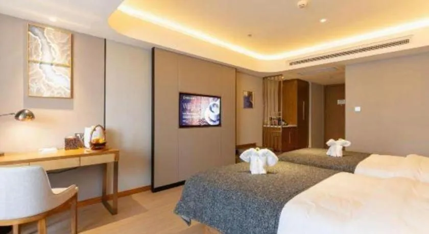 Bed in Yitel Collection Shenyang Hunnan Olympic Sports Center Caixia Street Metro Station