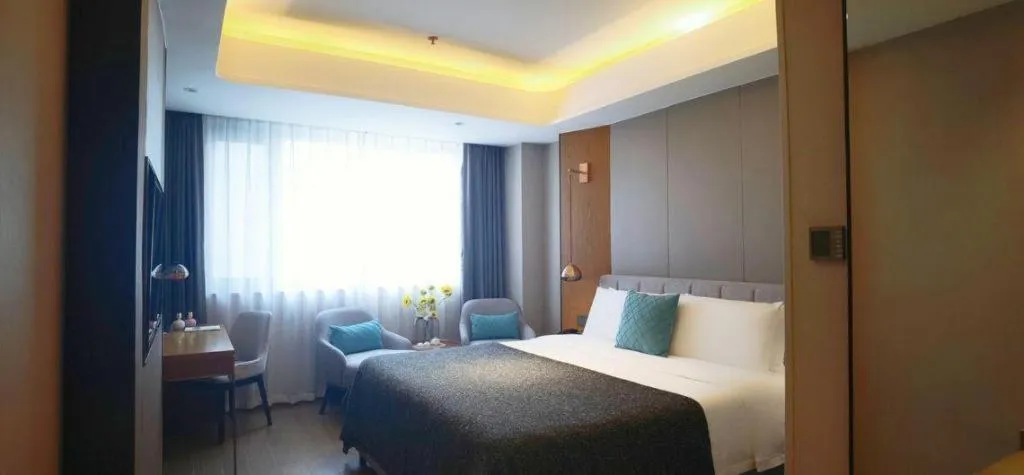 Bed in Yitel Collection Shenyang North Railway Station Metro Station