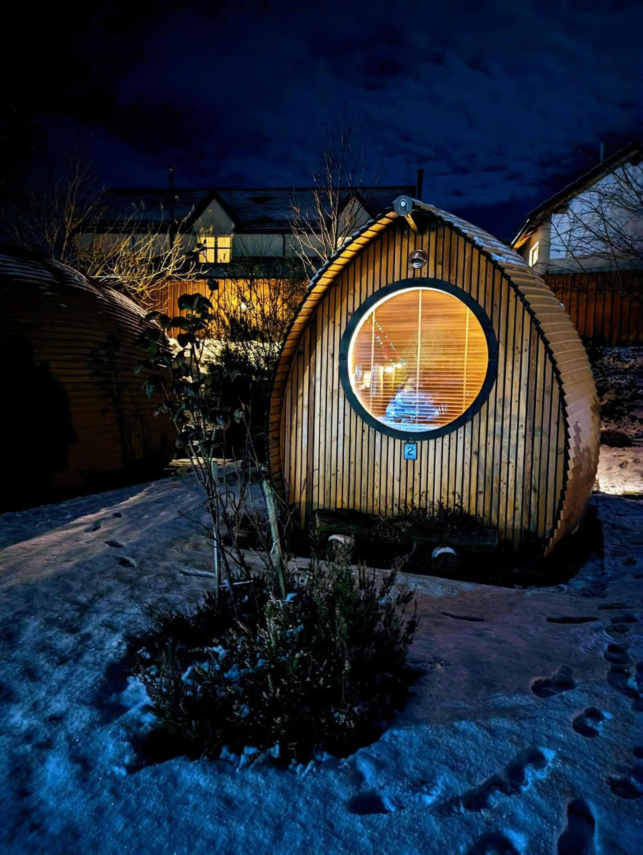 Bedroom in Eriskay B&B and Aviemore Glamping