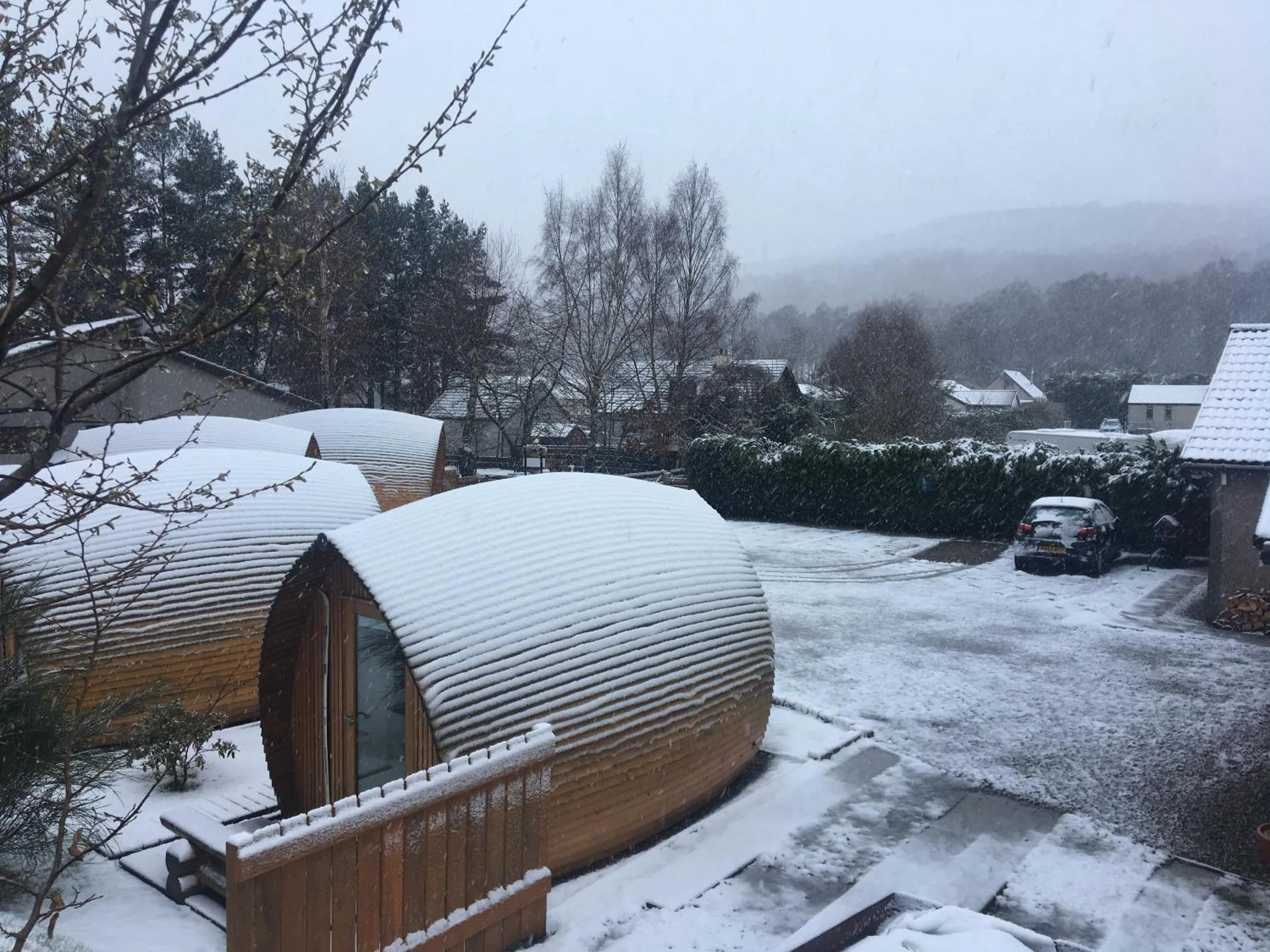 Property building in Eriskay B&B and Aviemore Glamping