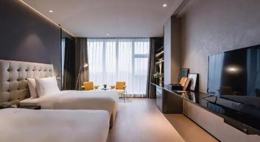 Bed in Twinkle hotel Hangzhou Bed in Twinkle hotel Hangzhou