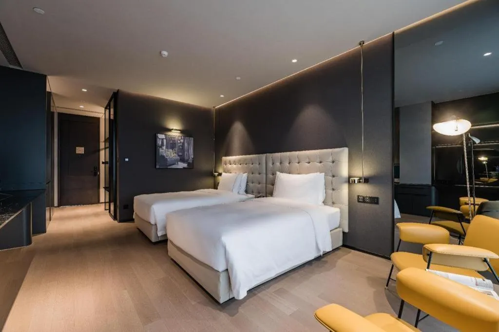 Bed in Twinkle hotel Hangzhou