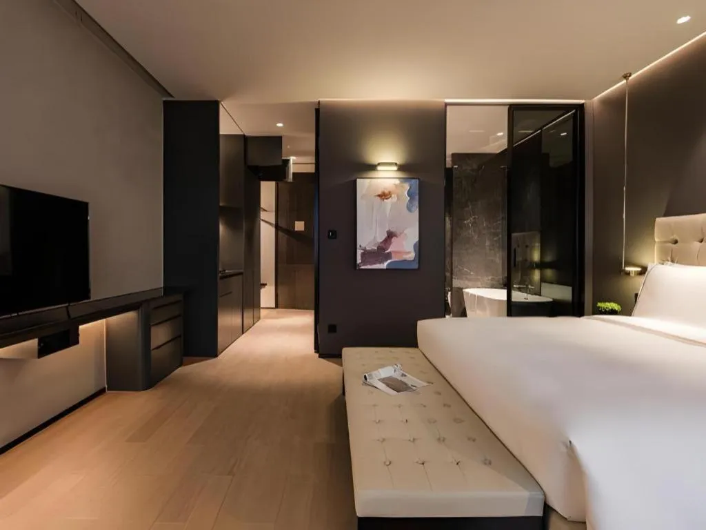 Bed in Twinkle hotel Hangzhou