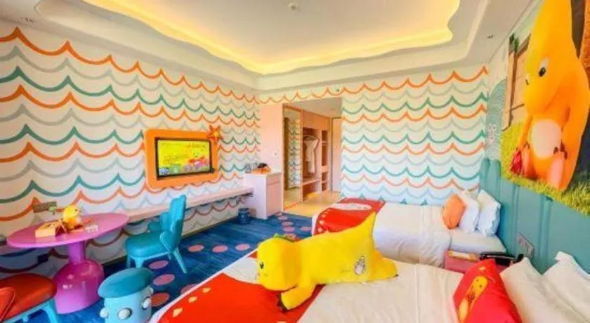 Bed in Dolphin Bay Hotel