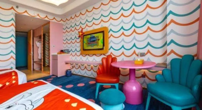 Bed in Dolphin Bay Hotel