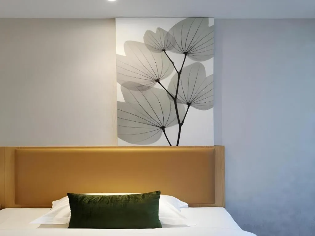 Bed in GreenTree Inn Ganzhou Gan County Bus Station