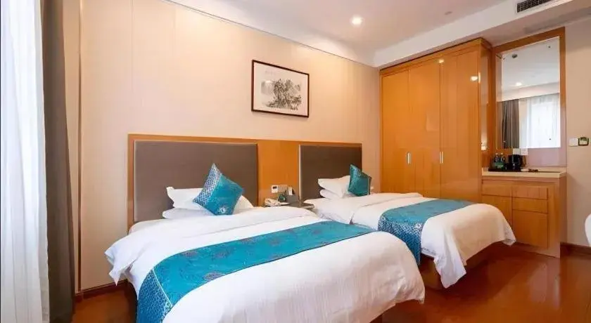 Bed in GreenTree Inn Wuxi Xinwu District Meicun Town Taibo Avenue Bed in GreenTree Inn Wuxi Xinwu District Meicun Town Taibo Avenue