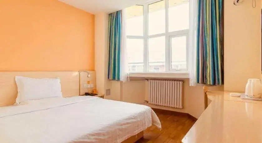 Bed in 7Days Inn Tianjin Fifth Avenue Youyi Road Branch Bed in 7Days Inn Tianjin Fifth Avenue Youyi Road Branch