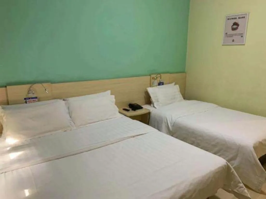 Bed in 7 Days Inn Zoucheng Chengqian East Road Yiwu Trade Market