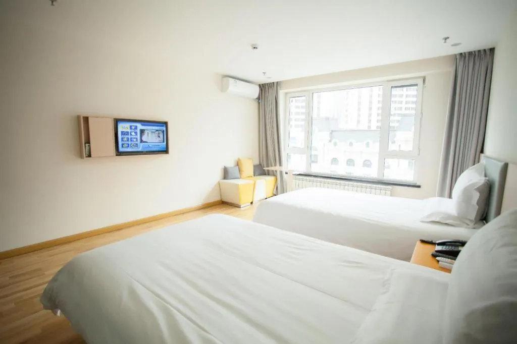 Bed in 7 Days Inn Harbin West Railway Station