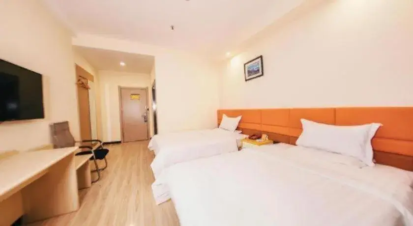 Bed in 7 Days Inn Harbin Medical University First Affiliated Hospital Bed in 7 Days Inn Harbin Medical University First Affiliated Hospital