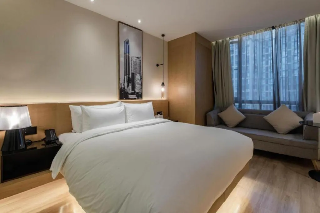 Bed in Quality Hotel Chengdu