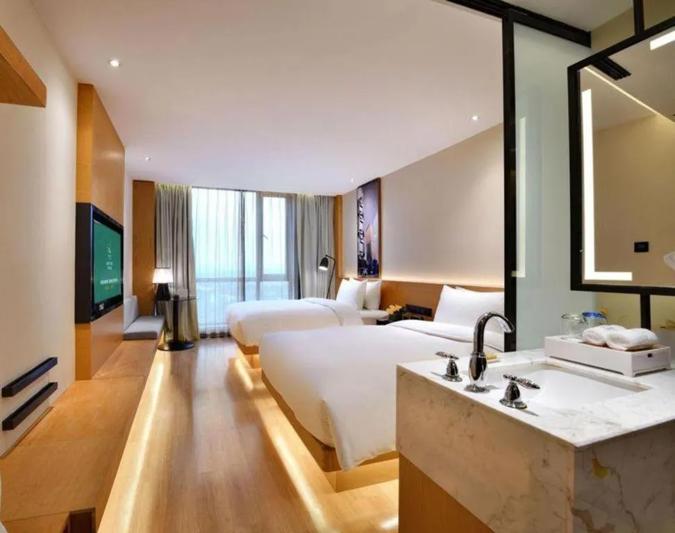 Bed in Quality Hotel Chengdu