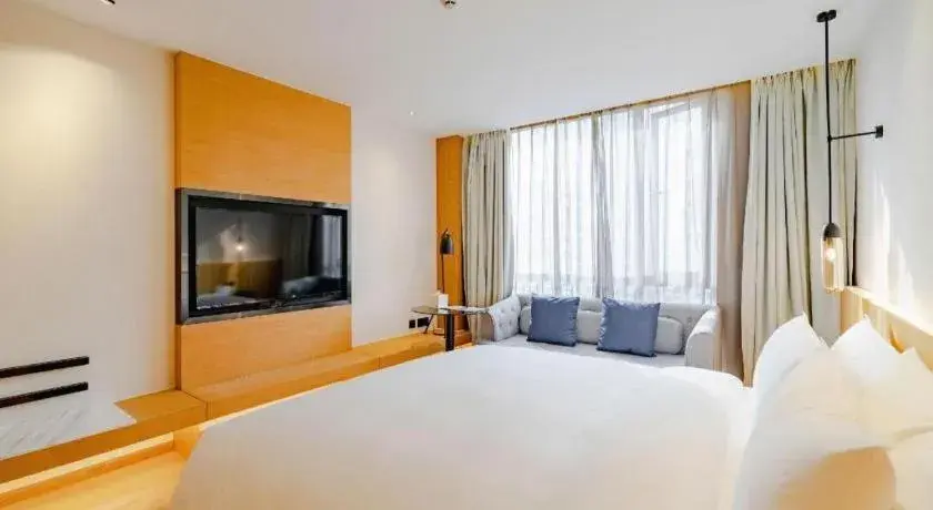 Bed in Quality Hotel Chengdu Bed in Quality Hotel Chengdu